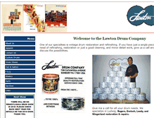 Tablet Screenshot of lawtondrum.com